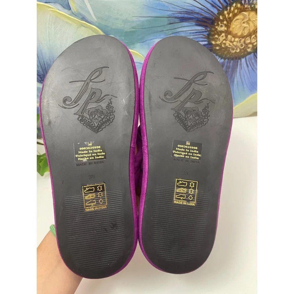 Free People Wonderland flatform thong sandals in Verbena Size 38 /‎ US 8